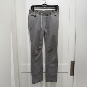 James Perse Grey Drawstring Jeans Men’s Size 1 Small